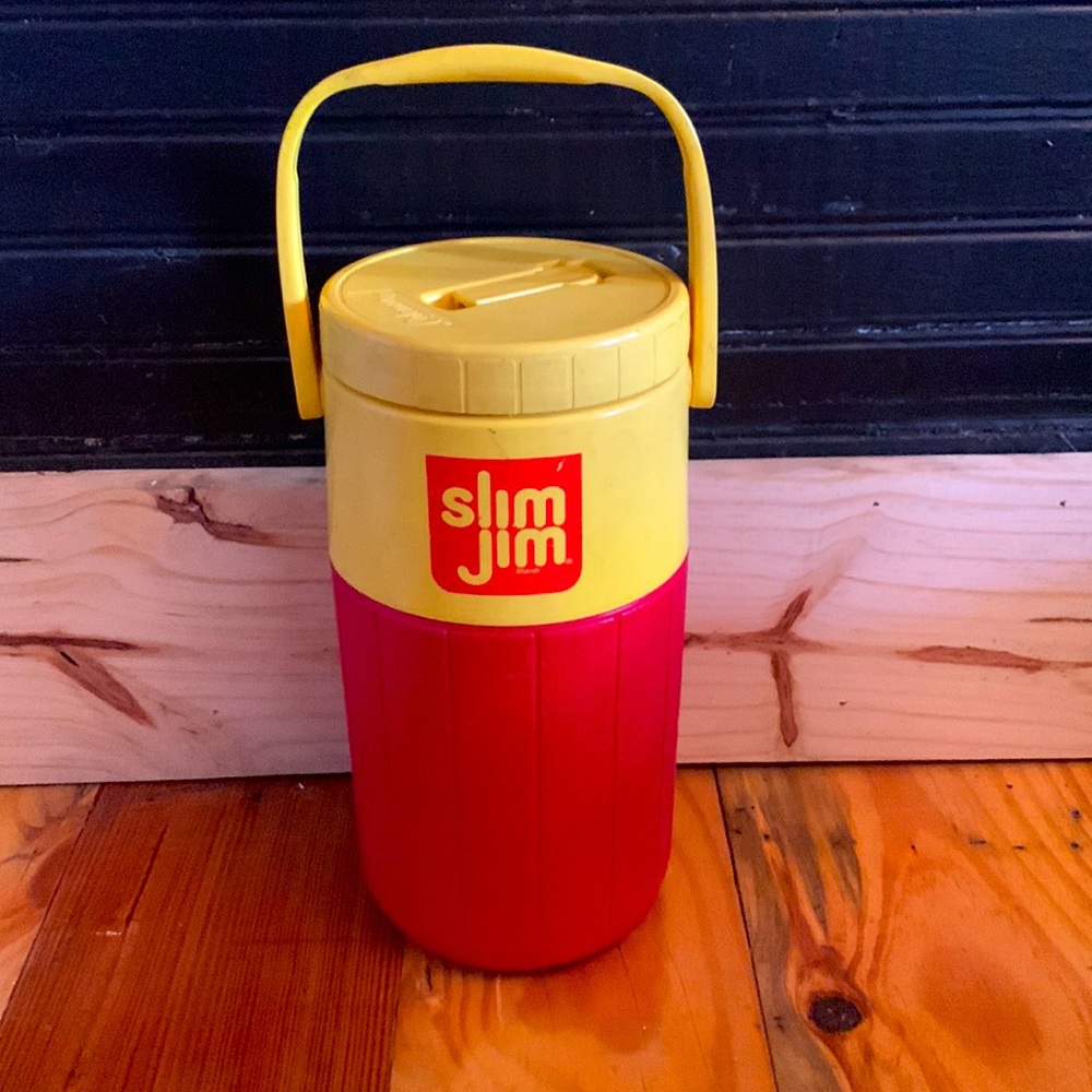 Vintage Coleman Slim Jim Thermos Cooler 5590